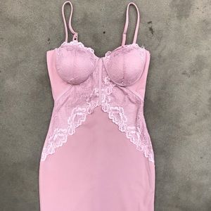 Sexy Lace Bustier Bodycon dress